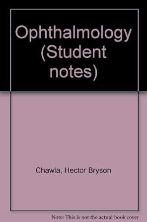 Buy Ophthalmology (Student notes) Book Online at Low Prices in India ...