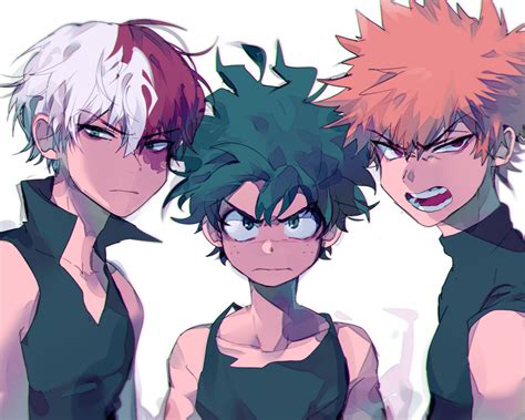 Deku Todoroki And Bakugou Pfp - Hakuchuumu