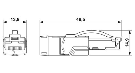 Network cable - NBC-MSD-R4AC SCO-PN/.../... - 1408639 | Phoenix Contact