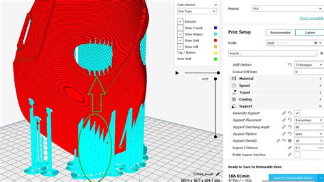 Image result for Cura Support Tutorial