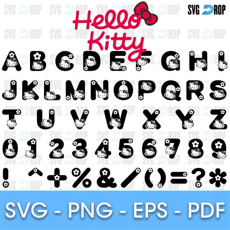 Hello Kitty Font Name Personalized Customized Hello Kitty With Name