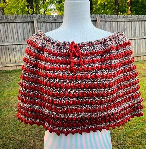 Quick Crochet Capelet Pattern 的图像结果
