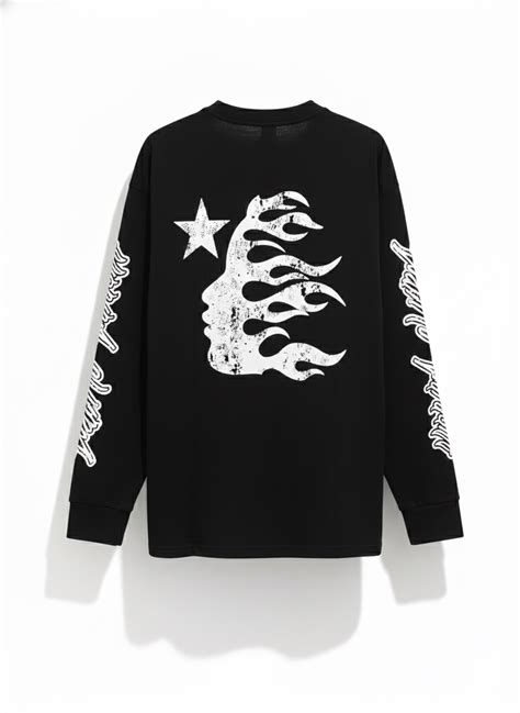 Printed Long-Sleeve Tshirt – N T R I B E