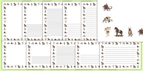 Greek Legends Full Page Border (teacher made) - Twinkl