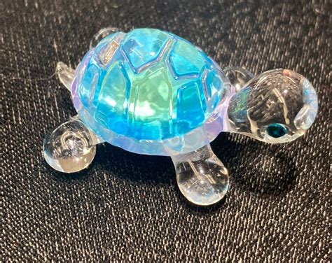 Image result for Glass Blue Turtle