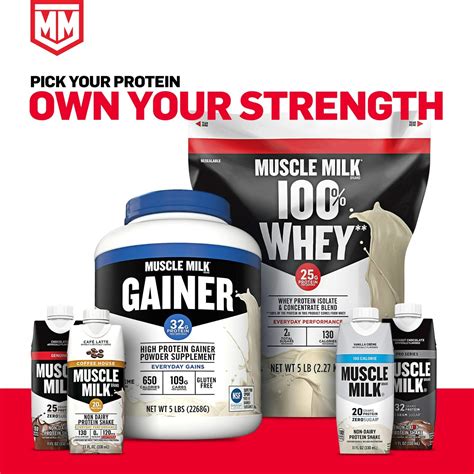 Muscle Milk Genuine Protein Powder Cookies N Creme, | Ubuy India