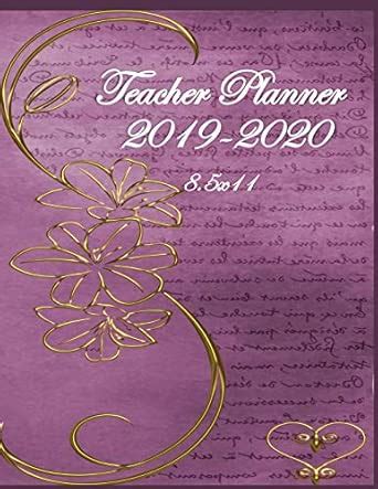 Buy Teacher Planner 2019 - 2020 - 8.5 X 11: Weekly Lesson Planner ...