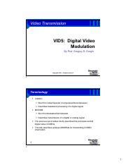 Video Modulation 的图像结果
