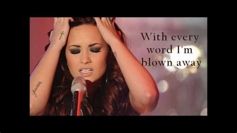 Demi Lovato Lyrics - YouTube