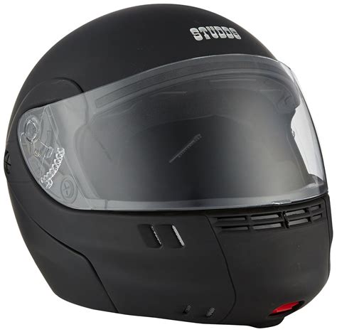 Studds Ninja 3G ECO Flip Up Full Face Helmet (Matt Black, M) : Amazon ...