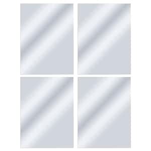 Self-Adhesive Mirror Sheets for Wall, Peel and Stick Acrylic Mirrored ...