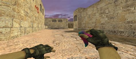 Модель Нож — «Flip Rainbow» Скачать для CS 1.6