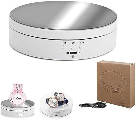 24x7 eMall Rotating Display Stand, 360 Degree Electric Rotating ...