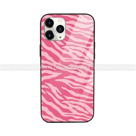 Pink Stripes Glossy Phone Cover – Casebasket