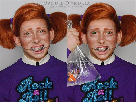My Darla from "Finding Nemo" Makeup Transformation : r/disney
