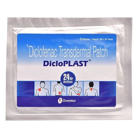 Dicloplast - Pack of 3 Patches : Amazon.in: Health & Personal Care