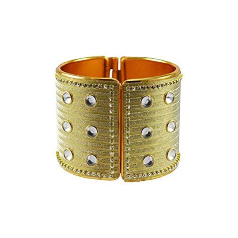 Buy Vidhya Kangan Bangle for Women (Golden) (ban8344) at Amazon.in