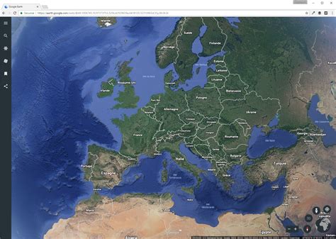Карта европы google - 94 фото