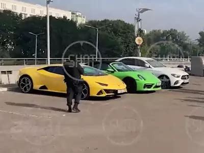Russian Police Arrest The Rich For Flaunting Supercars