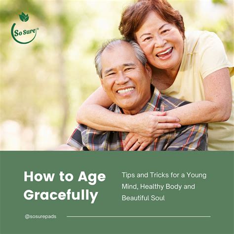 How to Age Gracefully | So Sure Pads Incontinence & Bladder Leak Pads
