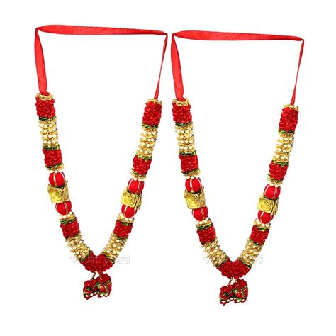 VEDIC VAANI Wedding Garland for Bride and Groom Marriage Varmala Haar ...