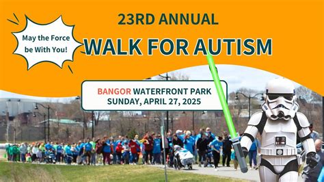 Walk for Autism - BANGOR, Bangor Waterfront Park, 8 Railroad St., 27 ...