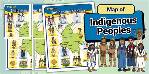 Indigenous Peoples Map - Colombia