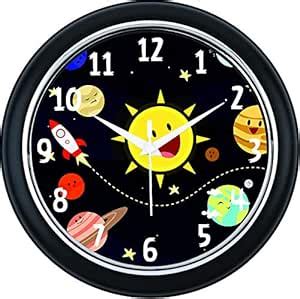 Buy DGN Cartoon Planets Wall Clock - 10.25 inches. Online at Low Prices ...