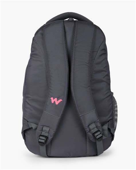 Buy Peach Wildcraft Textured Laptop Backpack | AJIO