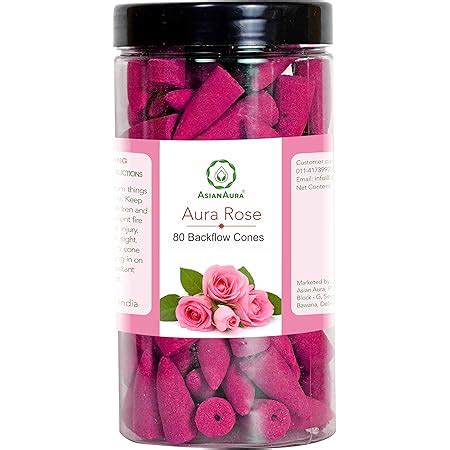 Asian Aura Backflow Incense dhoop/Cone | Scented Back Flow Smoke Cones ...