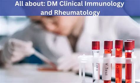 DM Clinical Immunology and Rheumatology: Admissions, Medical Colleges ...