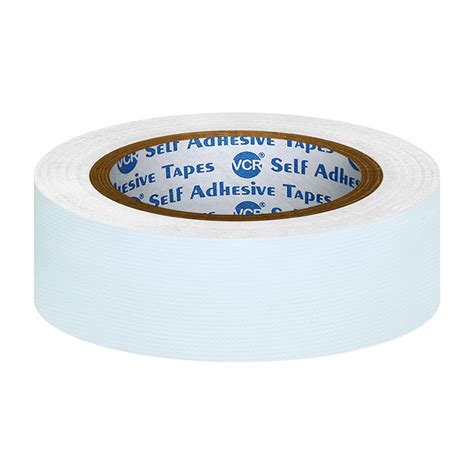 VCR White Duct Tape - 18 Meters in Length 24mm / 1" Width - 1 Roll Per ...
