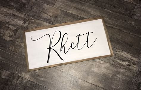 Rhett Name Meaning