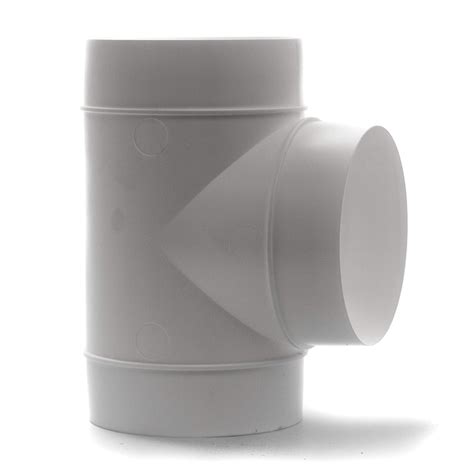 Vent Systems 4'' Inch Duct Connector 3 Way Hose Adapter ABS Plastic ...