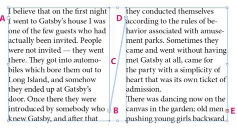 InDesign Text Thread 的图像结果