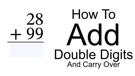 How to Add Double Didgit Numbers 的图像结果