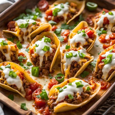 Cheesy Taco Stuffed Shells Recipe | Cheff Recipes