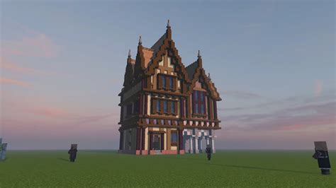 Medieval Minecraft House Tutorial W.12.2 的图像结果