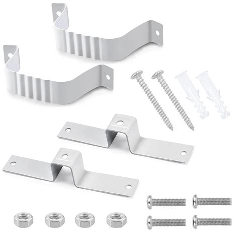 2pcs Downspout Straps And Downspout Wall Bracket Downspout Fasteners ...