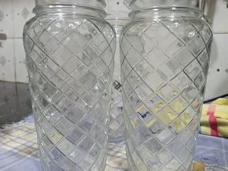 Buy STAR WORK Glass Jar and Canister with Air Tight Lid - 400ml, Set of ...