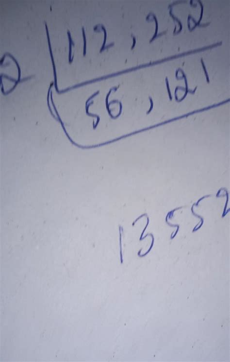 Find the lcm of the following number by finding their hcf first 112 and ...