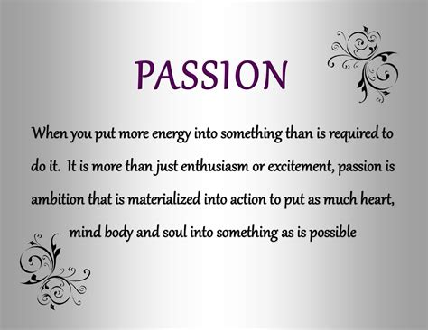 Passion Definition | Inspirational Quotes