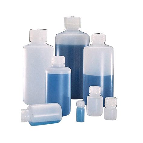 Nalgene HDPE Narrow Mouth Bottle, 125mL Capacity (Case of 72) : Amazon ...