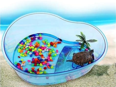 Jainsons Pet Products Aquarium Turtle Tank Terrapin Habitat Turtle ...