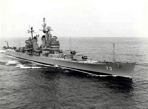 USS Saint Paul (CA-73) - Baltimore-class Cruiser | Us navy ships, Naval ...