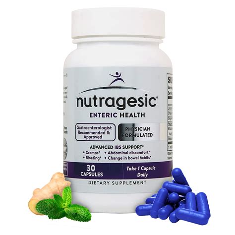 Buy Nutragesic Enteric - Advanced IBS Supplement for Digestive & Gut ...