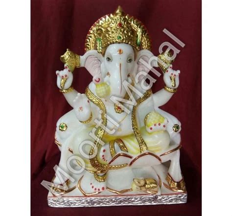 Ganesh Marble Statue - Marble Ganpati Statue Manufacturer from Jaipur