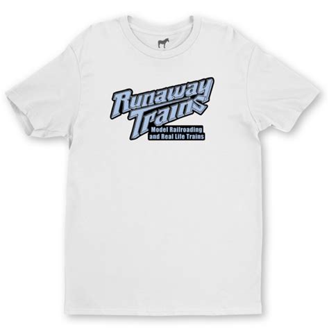 RunawayTrains T-Shirt, White by Runaway Trains | T-shirts | Sticker ...