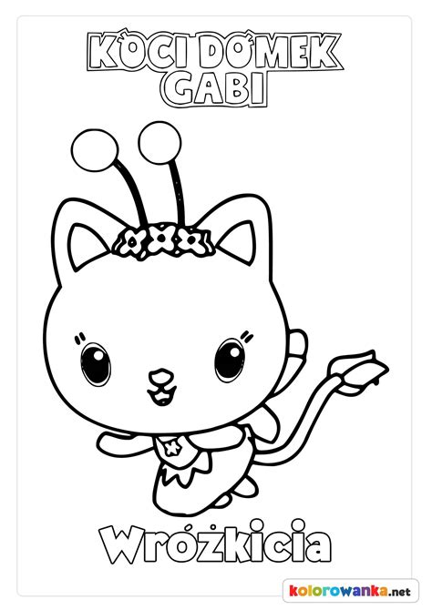 Kolorowanki Koci Domek Gabi - Kolorowanka.net