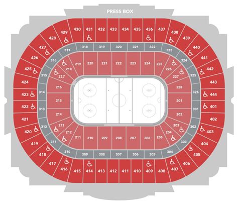 Buffalo Sabres Seating Map